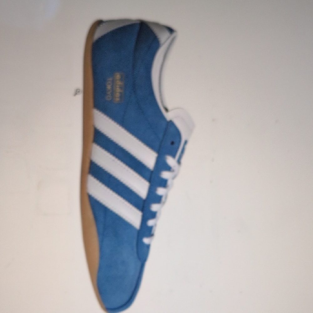 Adidas Blue and White Classic Sneakers